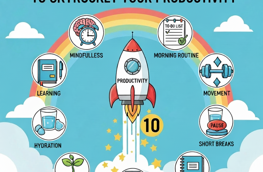 10 Micro-Habits to Skyrocket Your Productivity (Without Burning Out)