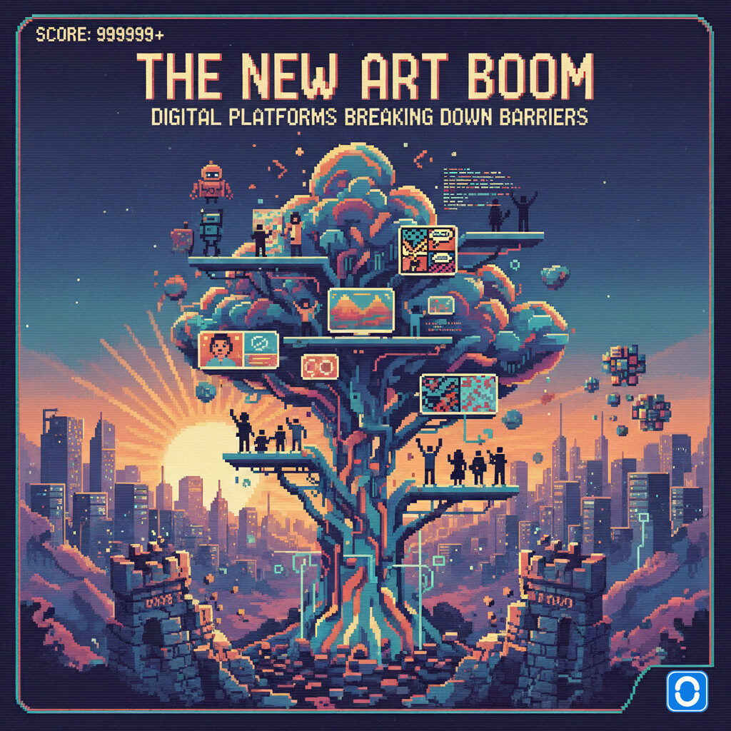 The New Art Boom: How Digital Platforms Are Breaking Down the Old Gatekeepers