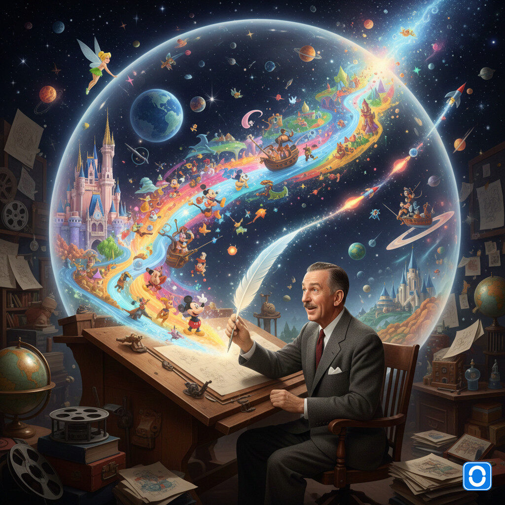 The Three-Room Secret: How Walt Disney Turned Fantasy Into Billion-Dollar Reality