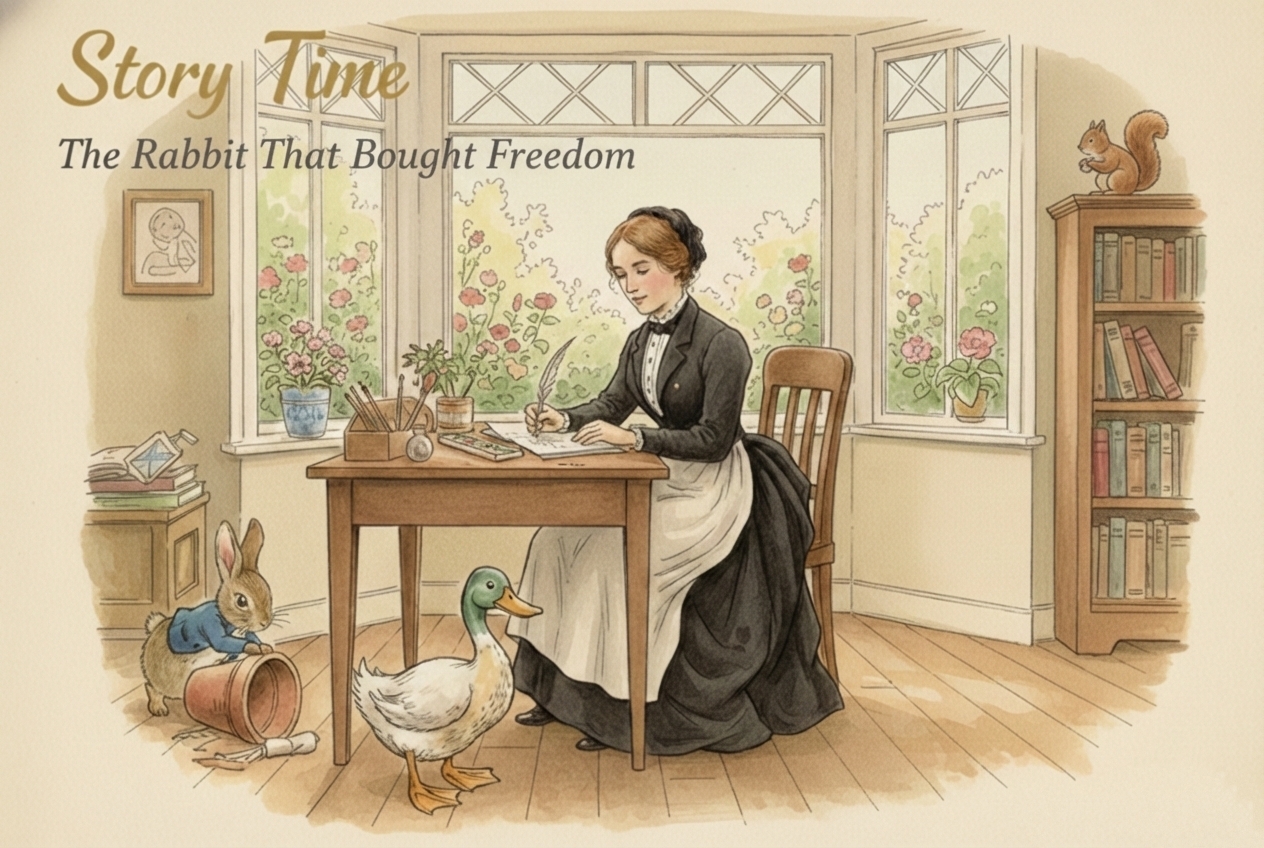 The Rabbit That Bought Freedom 🐰