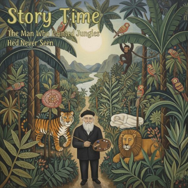The Man Who Painted Jungles He’d Never Seen 🌴