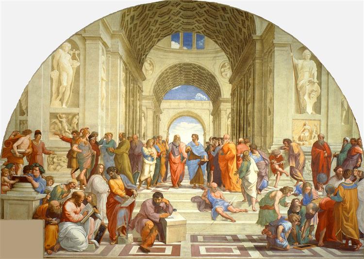 🎨🟨🟪🔝The School of Athens